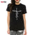 Christian T Shirt Women Short Sleeve Crew Neck Funny T Shirt Faith Loose Fit Summer Tops Casual Jesus Clothing Brand