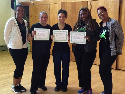 Andretta Bond Shazzy certification celebration