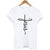 Christian T Shirt Women Short Sleeve Crew Neck Funny T Shirt Faith Loose Fit Summer Tops Casual Jesus Clothing Brand