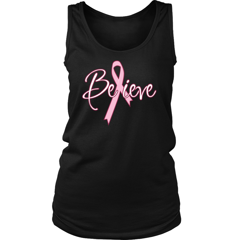 Believe - Breast Cancer Awareness tshirt / tank / tee 2017