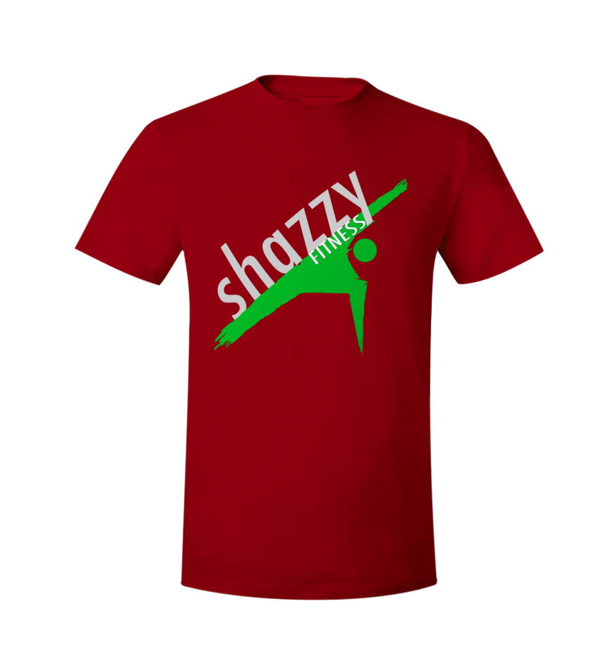 Shizzy Clothes Shazzy Unisex Tee - Cranberry - Shazzy Fitness